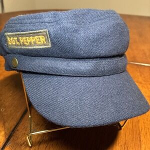 THE BEATLES BY JUNK FOOD SGT. PEPPER Wool Blend Army Cadet Hat Cap S/M